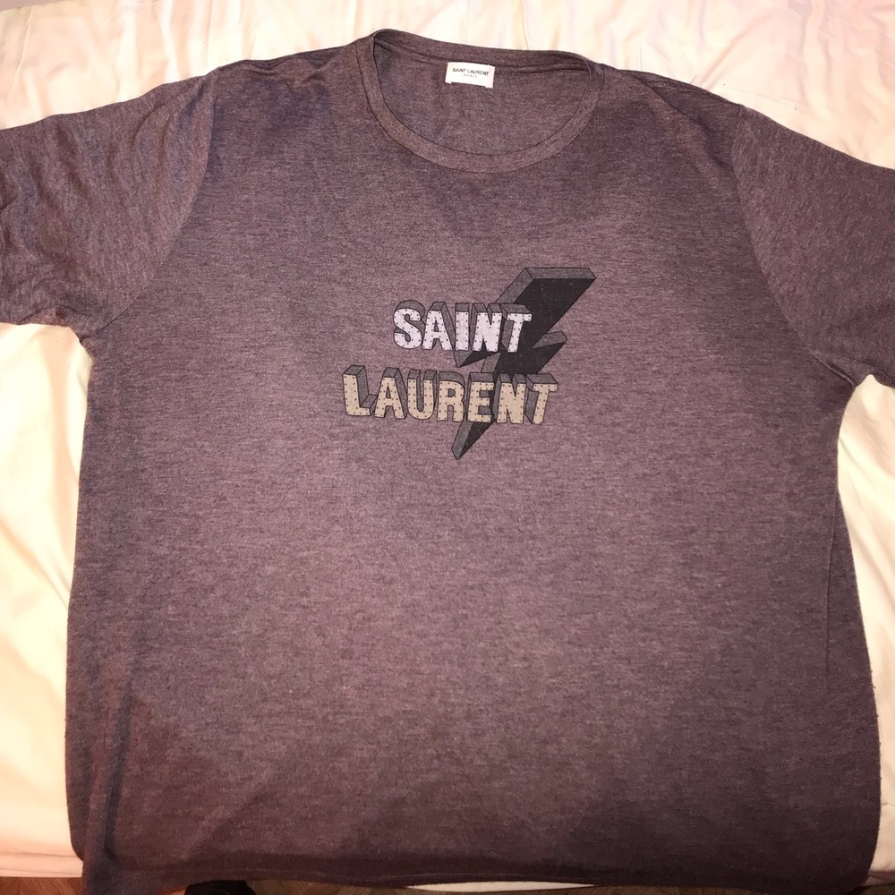 Saint Laurent men’s t shirt (purple)